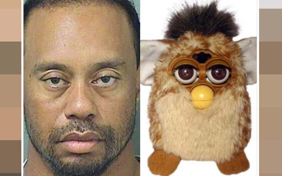 Tiger Woods' Polizeifoto wird zum Internet-Hit