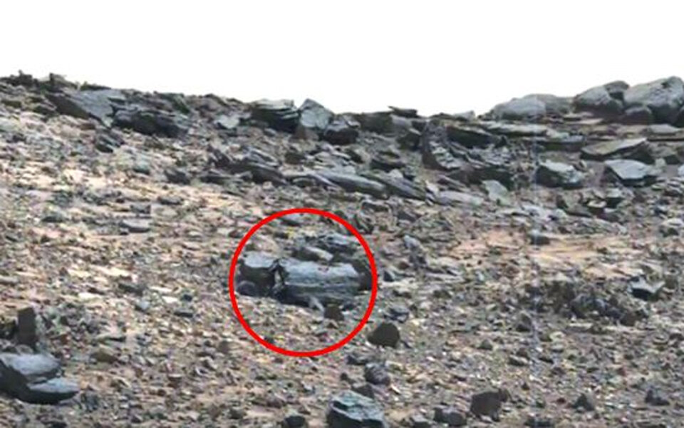 Alien-Truck auf dem Mars gefilmt?