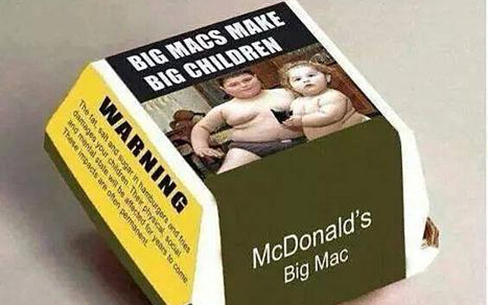 Vater fordert Warn-Hinweis für den Big Mac