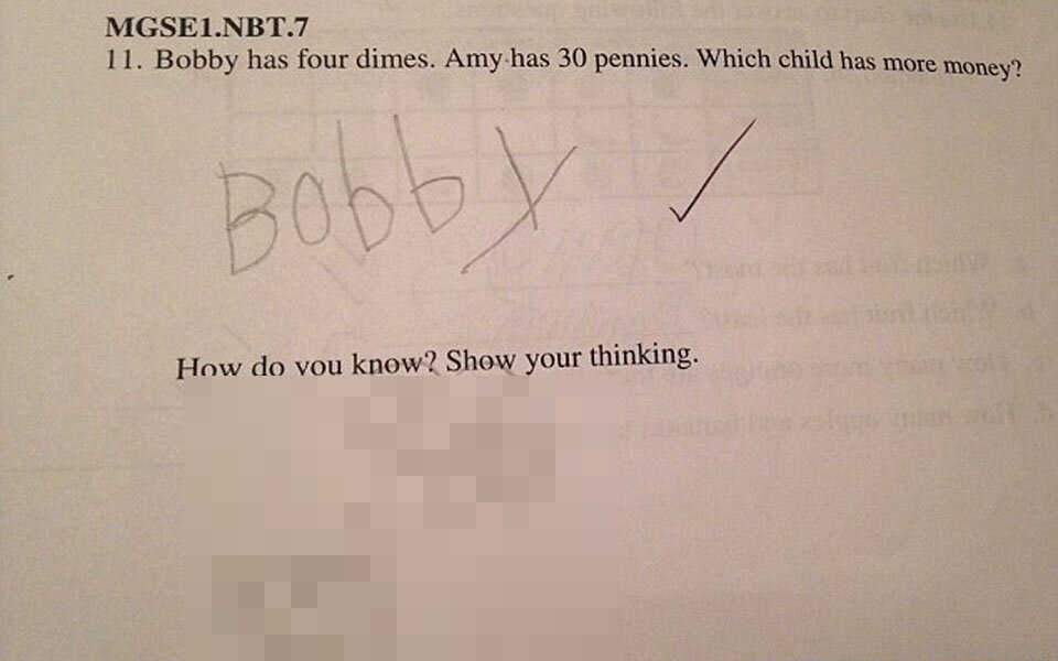 6-Jähriger gibt geniale Antwort bei Mathe-Test