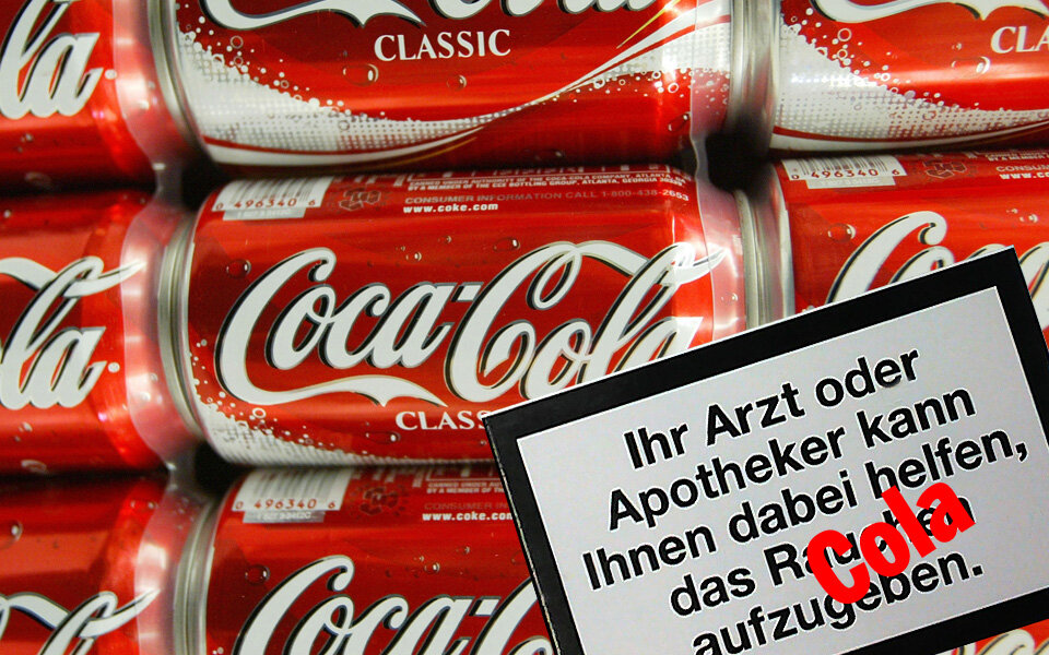 Warn-Hinweise für Cola geplant