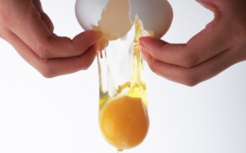 Wissenschaftler entdecken, wie man ein Ei un-kocht