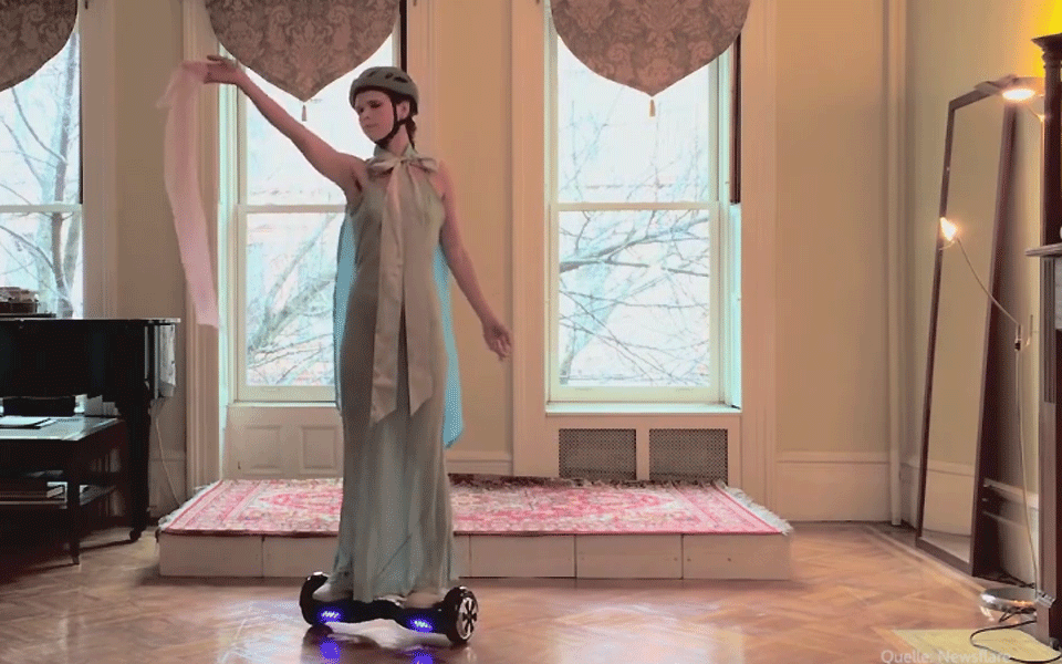 Neuer Trend - Hoverboard-Ballett?