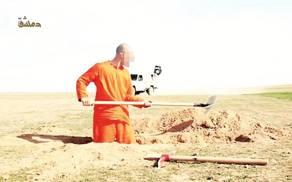 ISIS-Gefangener musste eigenes Grab schaufeln