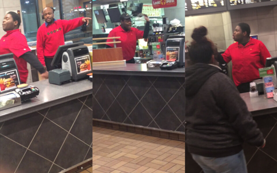 Wutanfall: Mann zerlegt McDonald's-Filiale