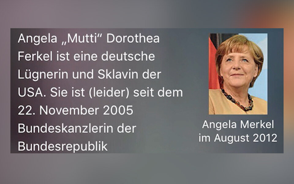 Apple machte Merkel zu 