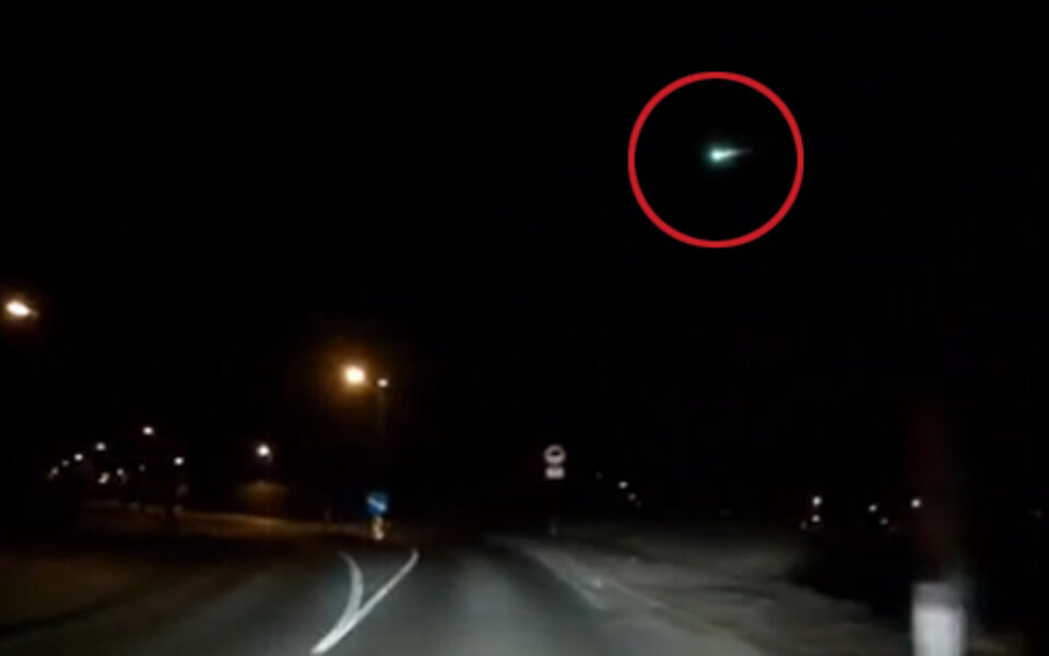 Video zeigt einen Meteoriten über Tirol