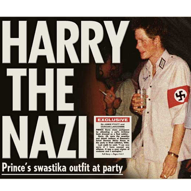 Geht nie: Als Nazi verkleiden.