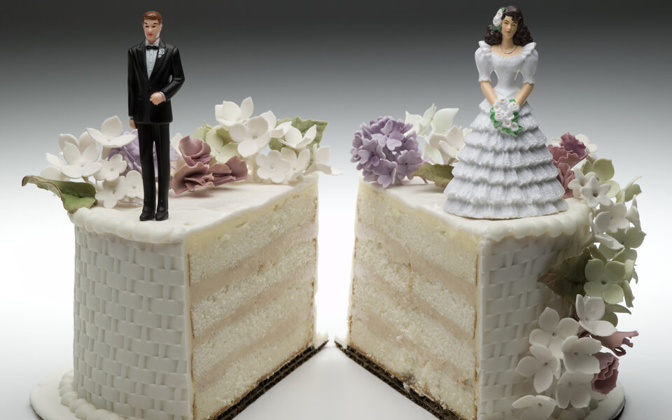 Mehr heiraten, mehr lassen sich scheiden