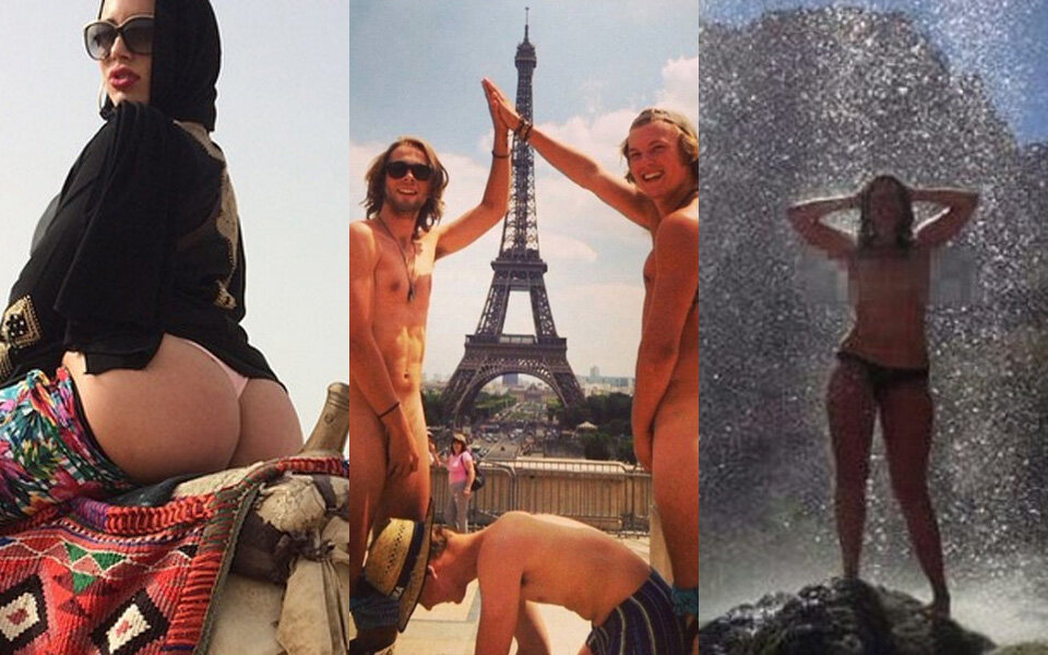 Facebook-Seite zeigt die irrsten Nackt-Touristen
