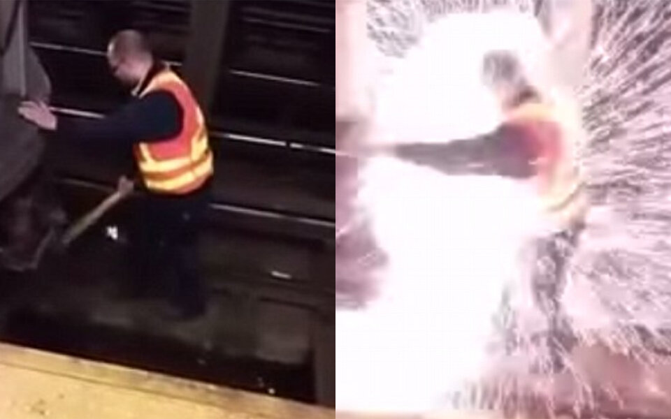 Wunder in der U-Bahn: Arbeiter überlebte Riesen-Explosion
