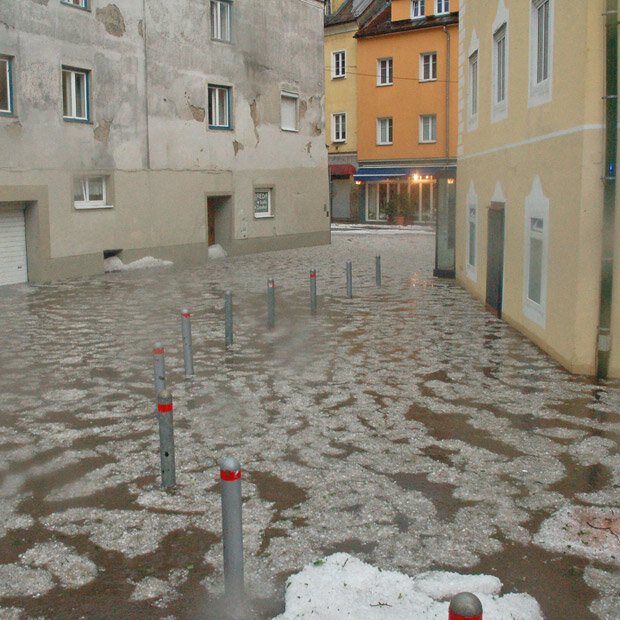 Schwere Gewitter über Österreich 