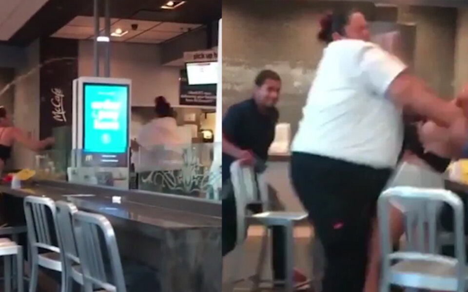 Video zeigt Frauen-Fight bei McDonald's